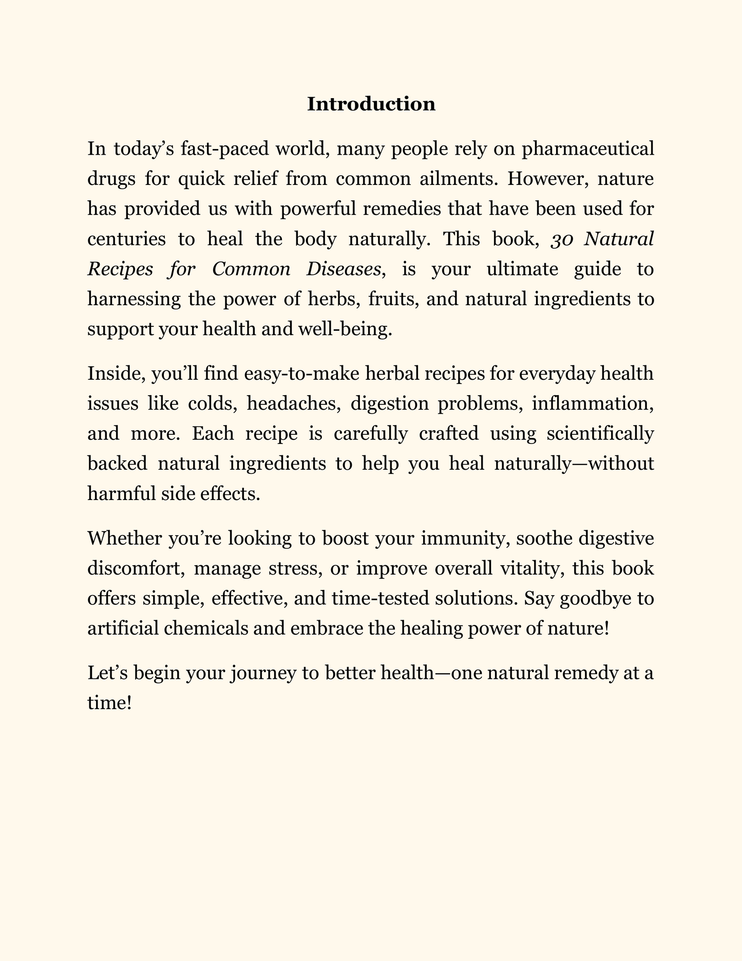 Heal Yourself With Natural Remedies - eBook