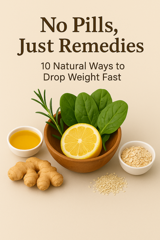 No Pills Just Remedies: For Fast Weight Loss