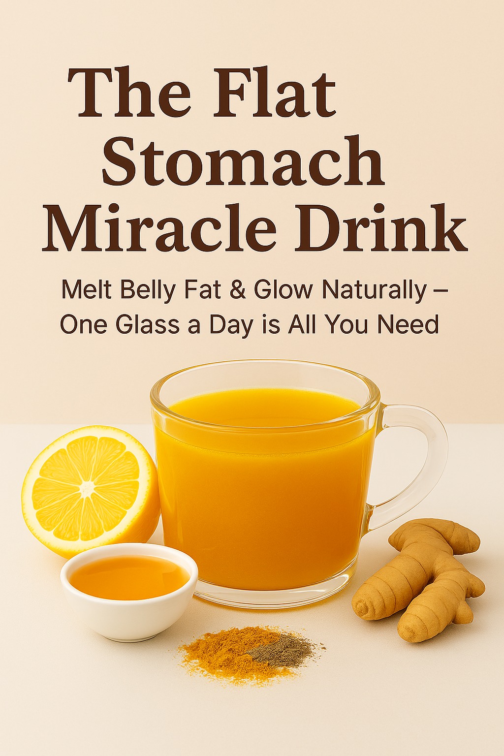 The Flat Stomach Miracle Drink Recipe